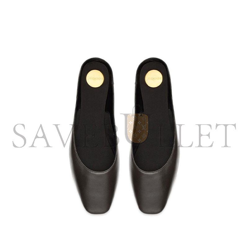 YSL LIDO SLIP-ONS IN SMOOTH LEATHER 825328AADF02245 YSL LIDO SLIP-ONS IN SMOOTH LEATHER 825328AADF02245